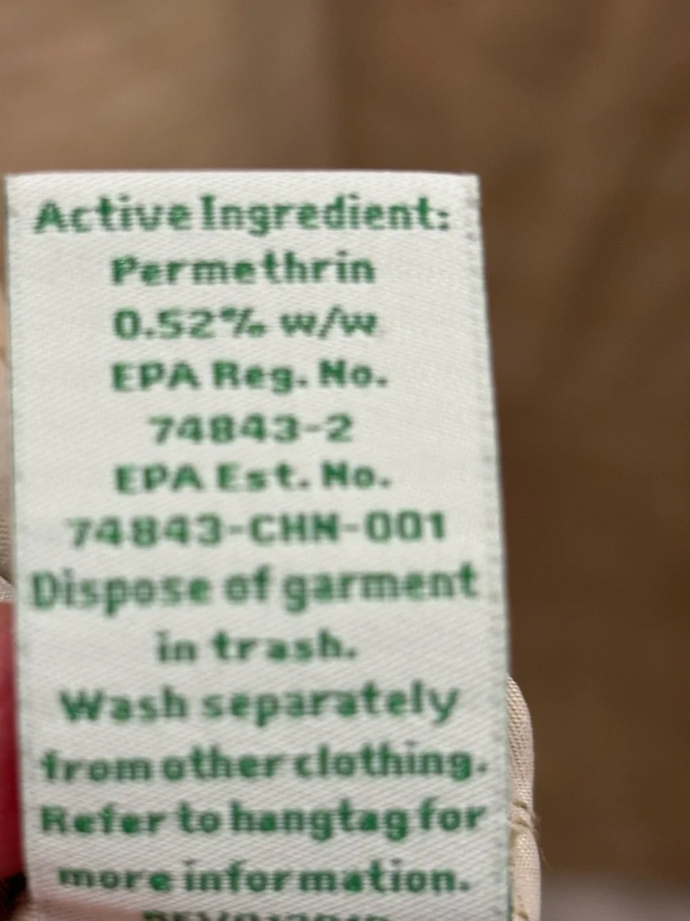 Exofficio Men's Tan Casual Insect Shield Outdoors Hiking Button-Down Shirt